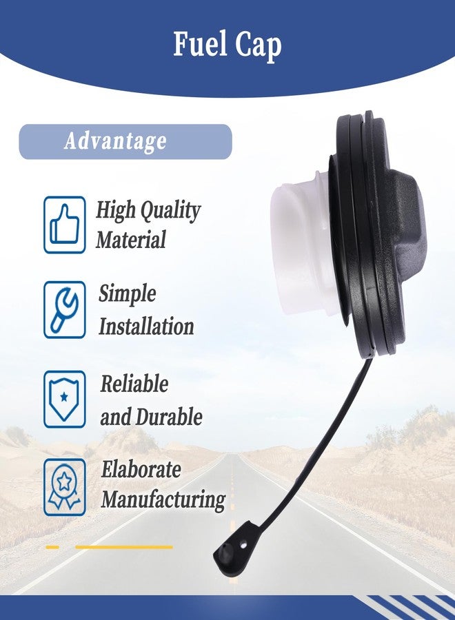 جيت فار واي غطاء خزان الوقود Getfarway LR178173 مناسب لسيارات رينج روفر إيفوك (2014-2021) / رينج روفر سبورت (2015-2021) / فيلار (2018-2021) / ديسكفري سبورت (2017-2021) ولاند روفر ديفندر. بديل لغطاء خزان الوقود LR138720. - Image 5